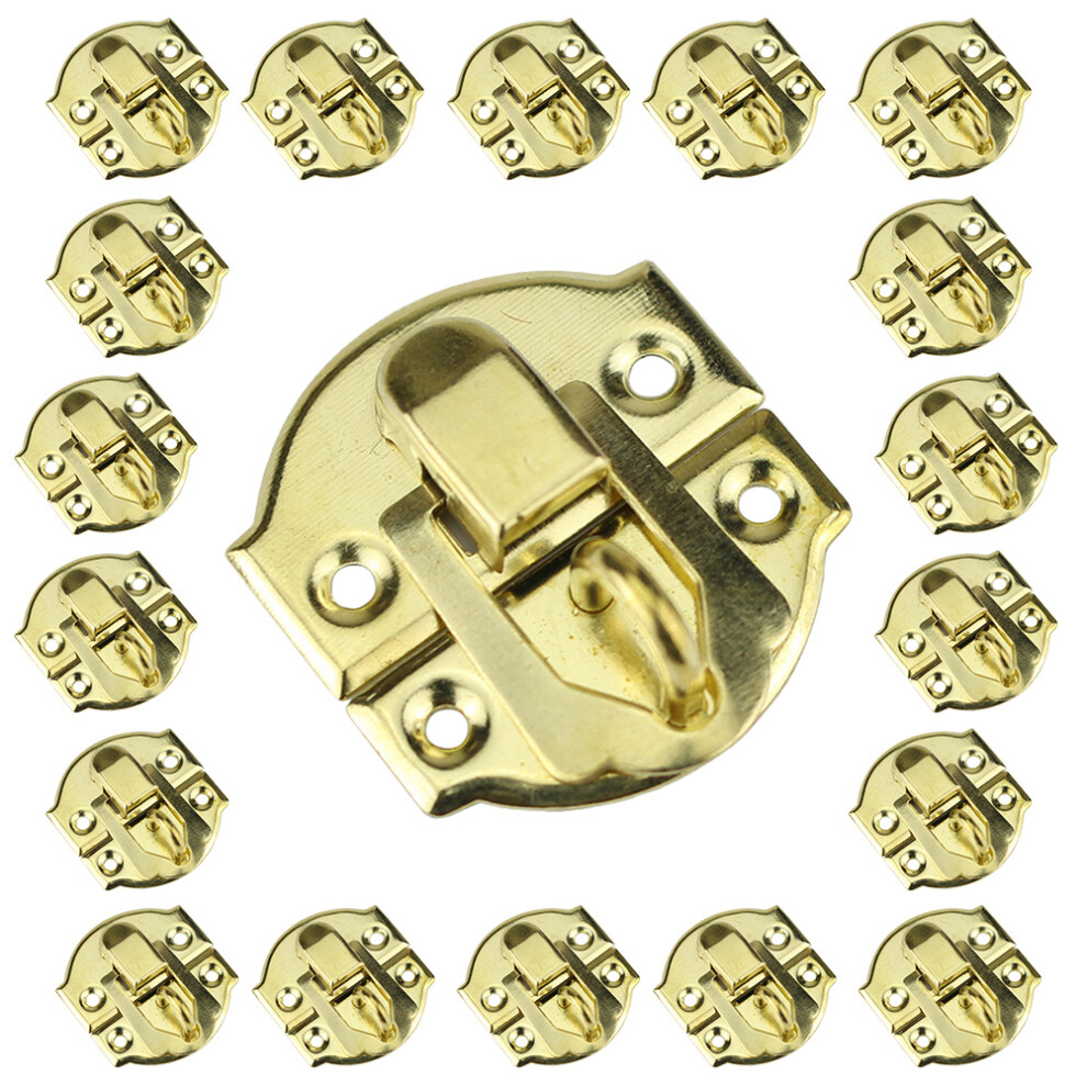 30Pcs Vintage Hasp Latch Drawer Buckle Decorative Hardware Supply 3322033654881
