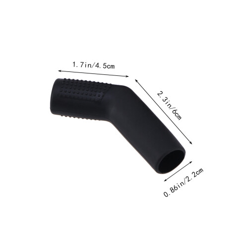 2Pcs Motorcycle Gear Shifter Shoe Boot Protector Cover (Black) 1