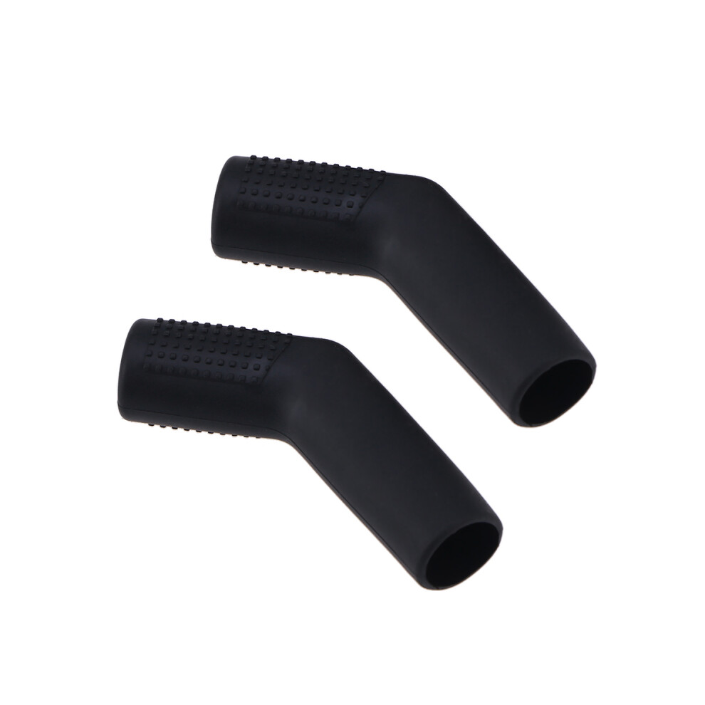 2Pcs Motorcycle Gear Shifter Shoe Boot Protector Cover (Black) Black 3322069110955