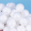 100pcs solid polystyrene balls for diy wedding decoration 10