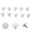 10pcs detachable replacement jeans button alloy fasteners 5