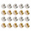 20pcs Heart Shaped Earring Safety Backs Silicone Earring Backs Stopper 1