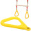 Kunststoff Gelb Kinder Kinder Fliegende Turnringe 4