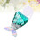 Masteelf Sequin Purse Sequins Mermaid Tail Child Miss 10