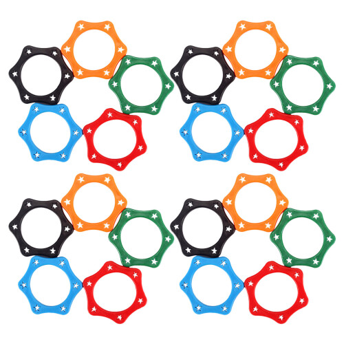 20Pcs Shockproof Mic Ring: Anti Roll Stabilizer For Wireless Handheld Mics