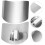 2pcs stainless steel kitchen hand protective finger guards 5