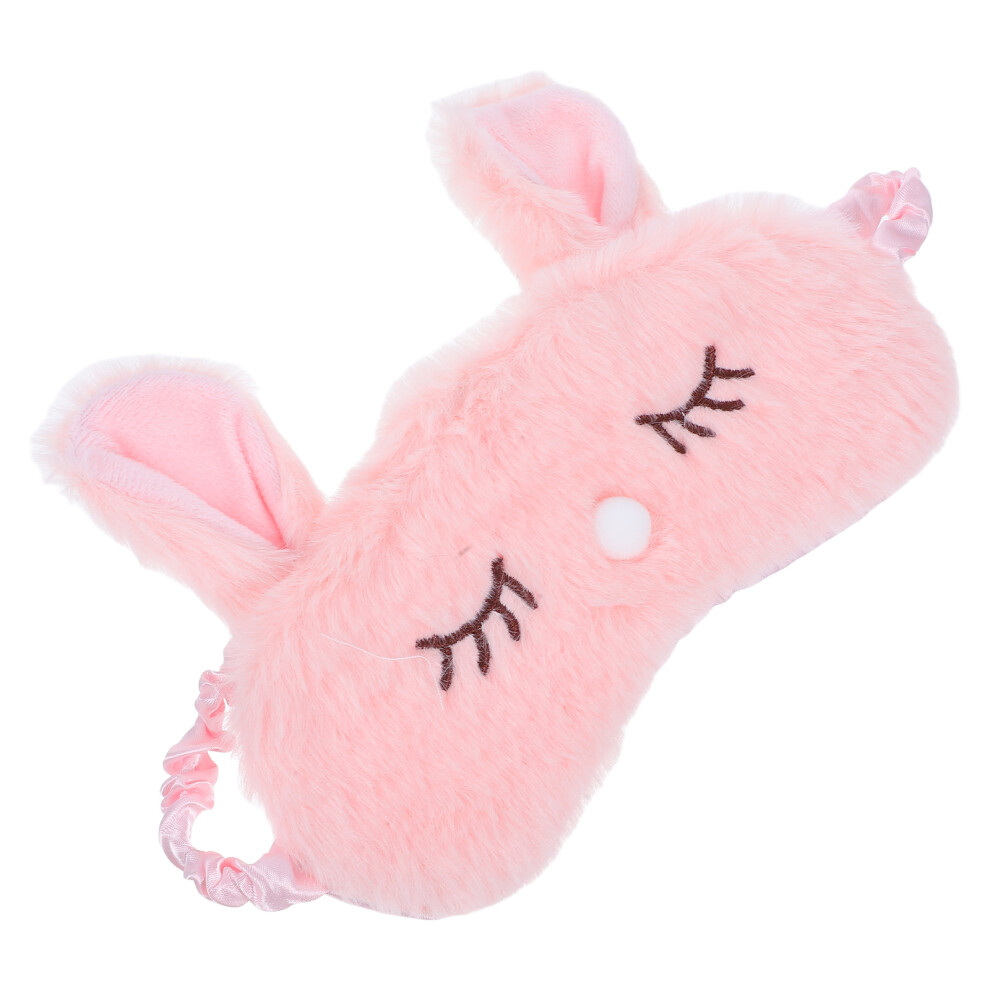 Aboofan Cute Plush Sleep Mask For Women Girls Comfortable Soft Cartoon Cover