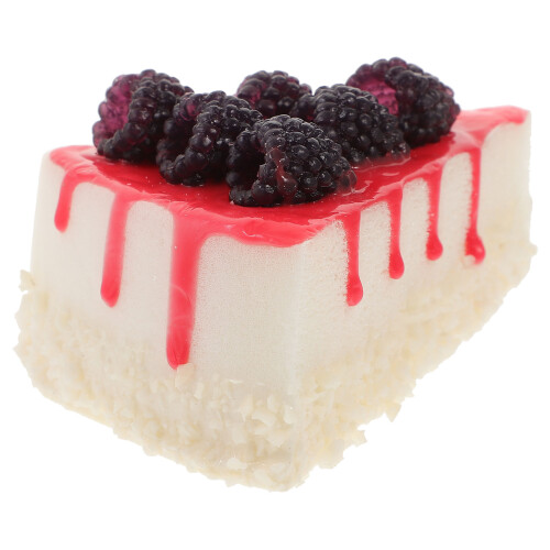 Artificial Fruit Cake Decoration Realistic Fake Dessert Model Display