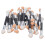 24pcs disposable eyeshadow brushes with sponge applicators 11