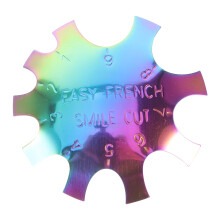 1Pc Stainless Steel Nail Art Template Plate For Manicure