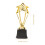 Star Trophy Cup Golden Plastic 1set 6