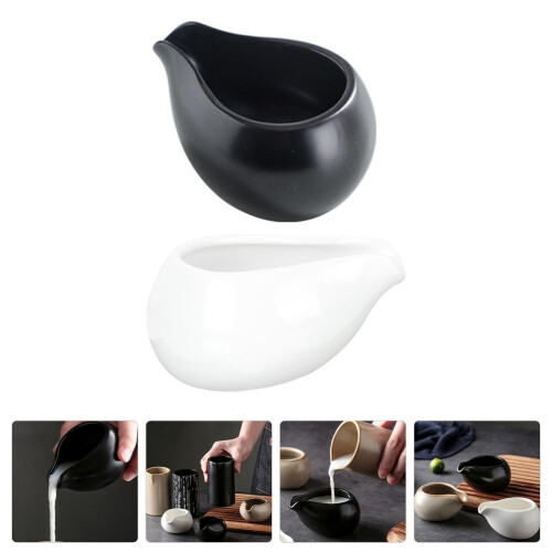 2pcs coffee frothing cup multi-functional milk jug kitchen supply 2