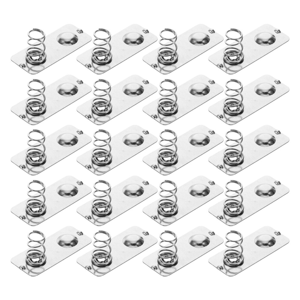 20Pcs Precision Aa Battery Connector Spring Plates Metal Terminals 3322059849001