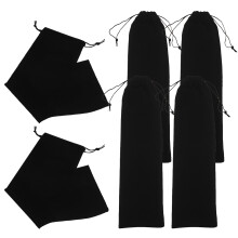 6Pcs Curling Iron Travel Bags Holder For Hair Straightener