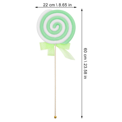 Fake Lollipop Model Xmas Ornament Simulation Decoration 1