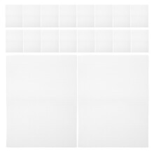 200pcs foam packing bags for storage shipping dish plate sleeves