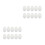 20 Pcs Foam Hollow Eggs Easter Decorative Props Toys 9