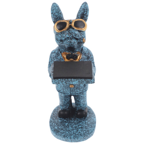 dog shaped watch stand desktop display organizer 2