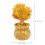 Decorative Crafted Money Box Crystal Tree Fortune Desktop Adornment 2