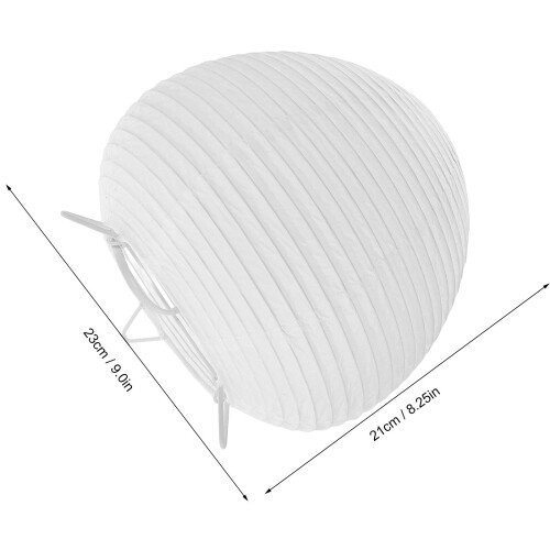 paper lantern table lamp modern bedside rice paper lamp plug 1