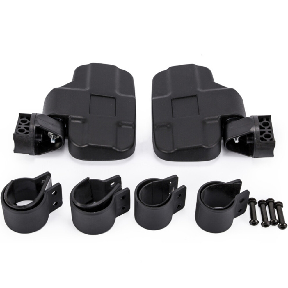 Offroad Utv Rear View Side Mirror High Impact Wide Black 3322437997065