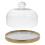 Ceramic Covered Dessert Plate Cake Dome 10