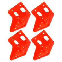 Practical Pe Salt Block Tray For Easy Livestock Feeding 4pcs