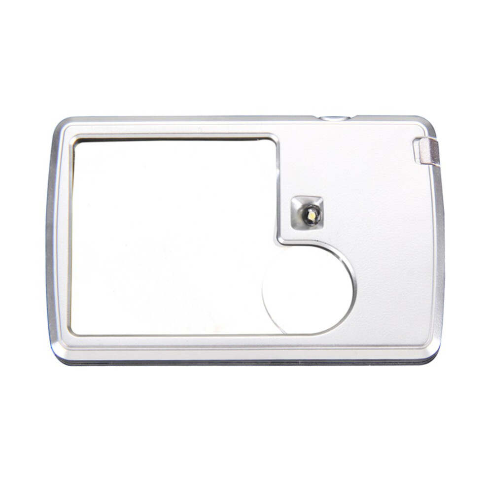 Happyyami 3X 6X Portable Mini Magnifier With Led Lights For Reading