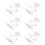 100 pcs steel sim removers for cellphone eject tool (silver) 1