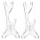 acrylic flute stand desktop display rack for home studio 11