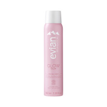 Evian Glow Facial Mist - Boost Radiance - Tpllja a bort - Fokozza a sminket - Organic - Minden bortpusra - French Alps Skincare