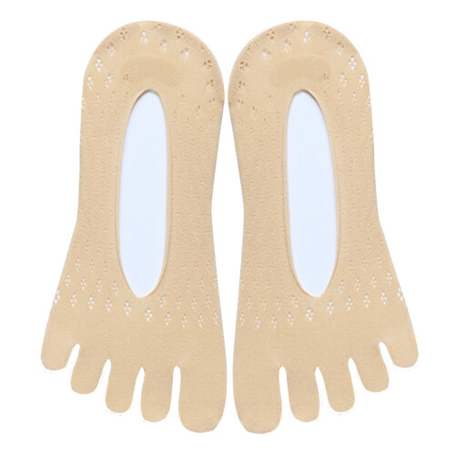 10 pairs five toe separator socks ultra-thin fishnet shallow boat 1