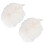 2Pcs Beige Bath Shower Scrubber Balls Pe Material Exfoliating Sponge 1