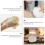 2Pcs Beige Bath Shower Scrubber Balls Pe Material Exfoliating Sponge 11