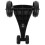 Black Plastic Front Wheel Wiggle Car Replacement For 1