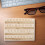 Wooden Braille Alphabet Board With Raised Dots For Blind Users 3