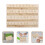 Wooden Braille Alphabet Board With Raised Dots For Blind Users 10