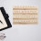 Wooden Braille Alphabet Board With Raised Dots For Blind Users 5
