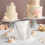 Silver Cake Icer Tips Large Model #201 Crumb Coat Piping Tips For Cake Decorating Icing Piping Tools 2