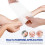 50pcs square absorbent bandaging swabs for care 10