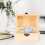solid wooden arc storage box medium gift treasure 7