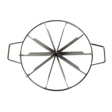 Cake Portion Cutter Slante Cake Divider For Even Slices - Stainless Steel 6/9/10 Equal Portions | Cheesecake Cutter