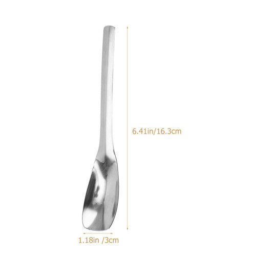 Stainless Steel Long Handle Salad Spoon Spork For Kitchen Use 1