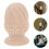 Decorative Wood Pineapple Post Cap For Staircase Unfinished Solid 9