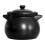 1pc simple black chicken stewing pot for home use 3