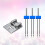 1 Pc Presser Foot And 3 Pcs Double Needles For Sewing Machines 7