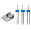 1 Pc Presser Foot And 3 Pcs Double Needles For Sewing Machines 3
