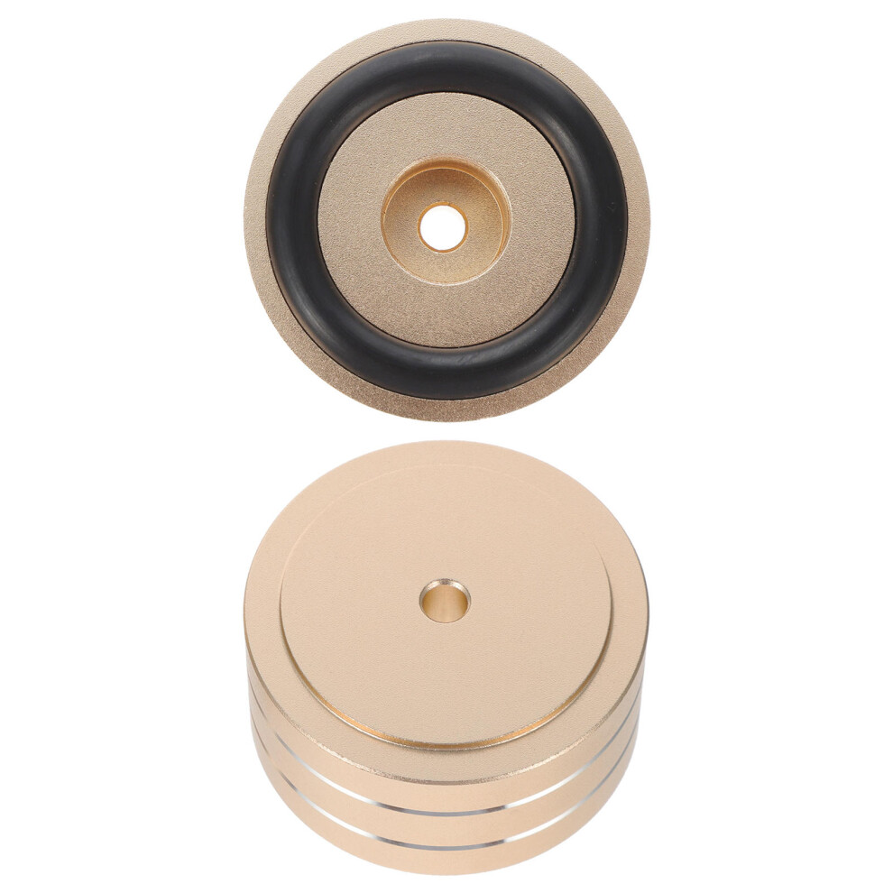 2Pcs Aluminum Alloy Anti Vibration Speaker Feet Pads 3322069135910