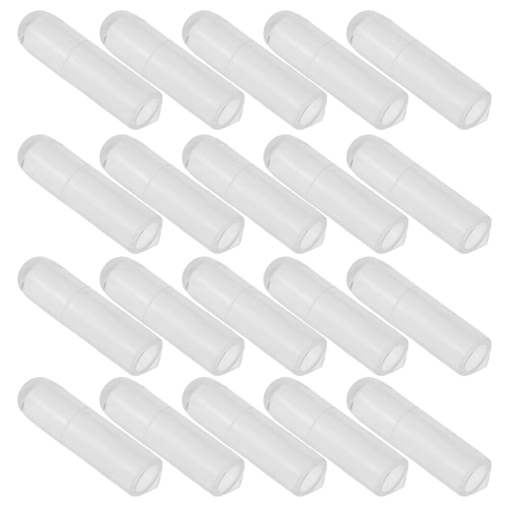 Artibetter 20Pcs Silicone Ear Spoon Sleeves Reusable Soft Wax Cleaner Tips Cover
