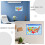 3pcs laminated usa map poster educational wall chart for kids bedroom decor 7